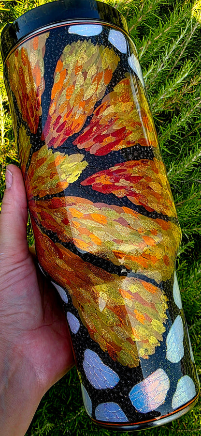 Twisted Signatures Abstract Butterfly