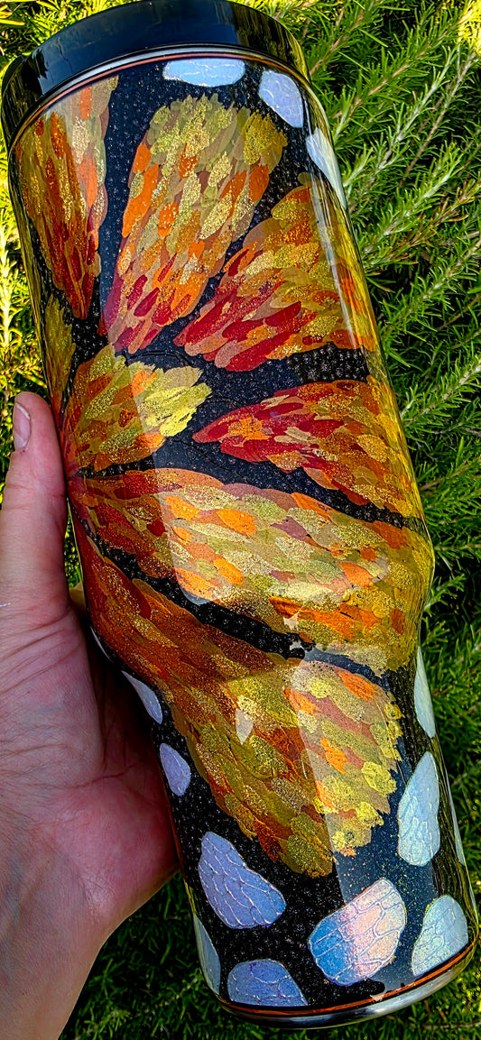 Twisted Signatures Abstract Butterfly