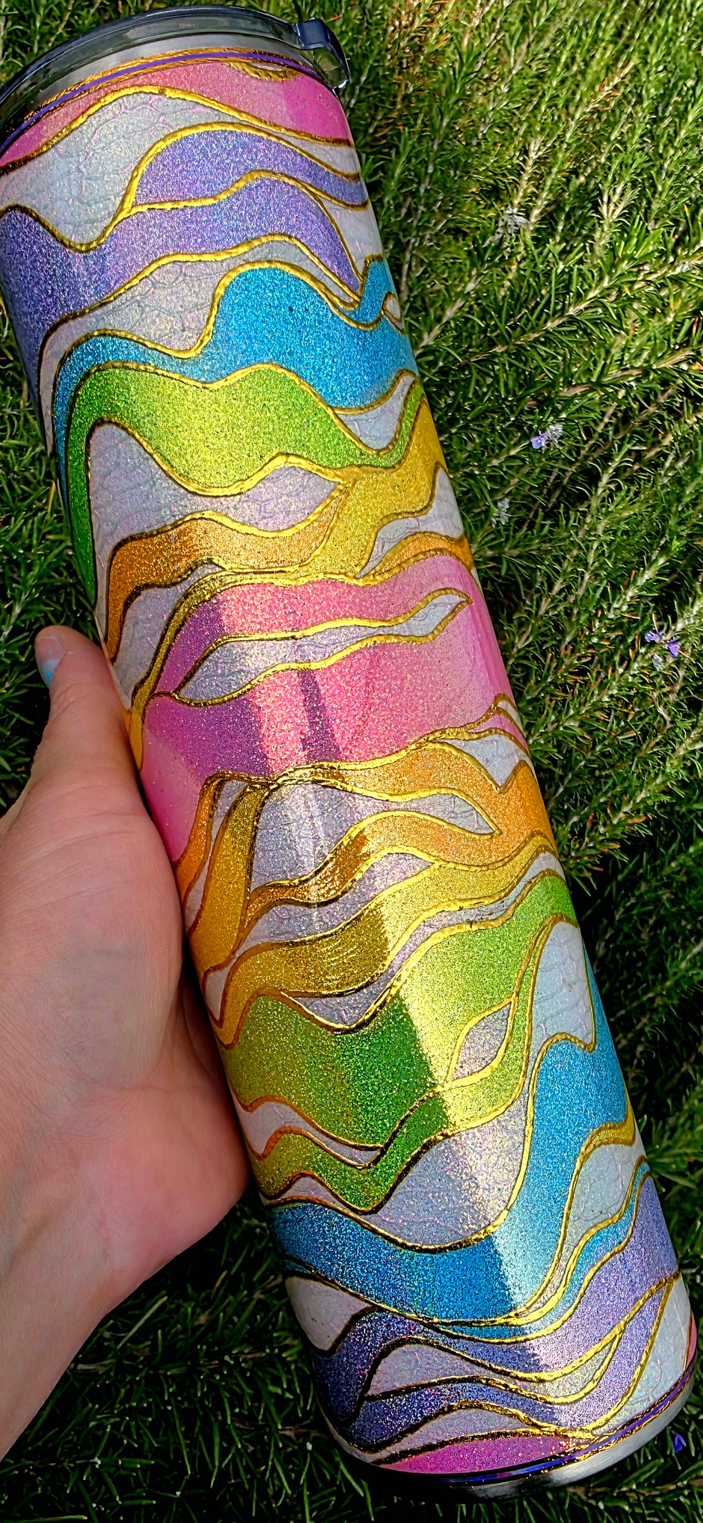 Twisted Signatures Glitter Ribbons