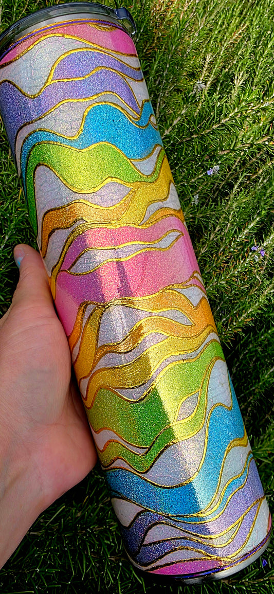 Twisted Signatures Glitter Ribbons