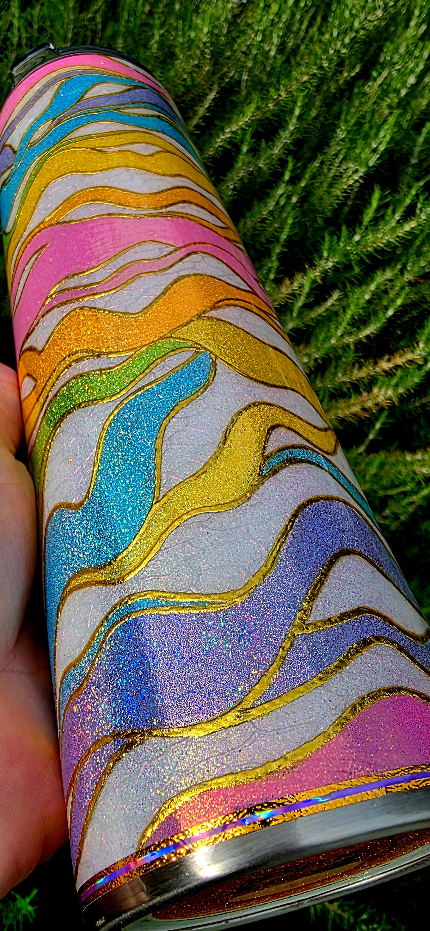 Twisted Signatures Glitter Ribbons