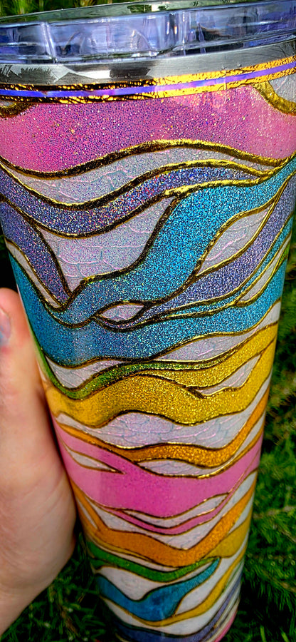 Twisted Signatures Glitter Ribbons