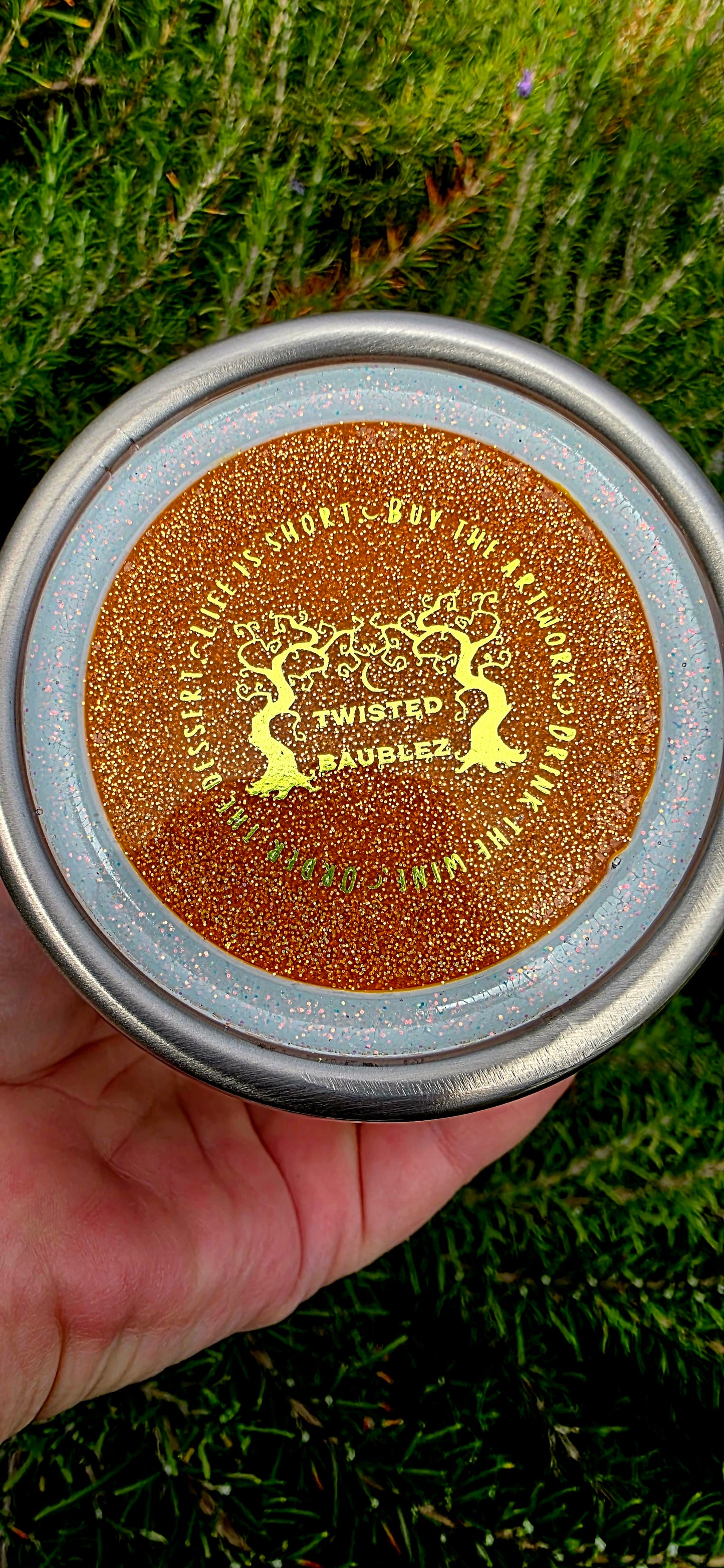 Twisted Signatures Glitter Ribbons
