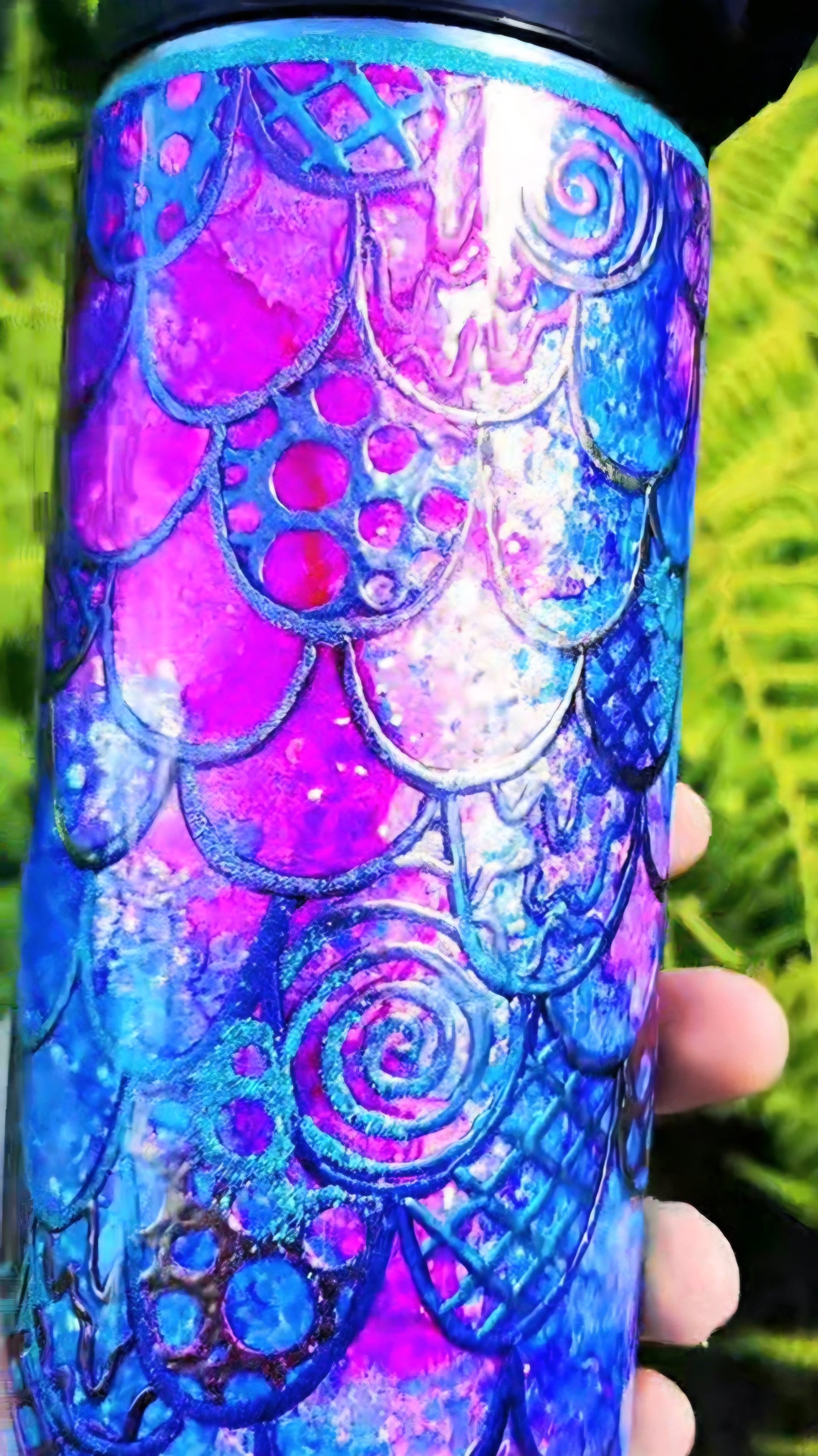 Twisted Signatures Watercolor Mermaid Scales