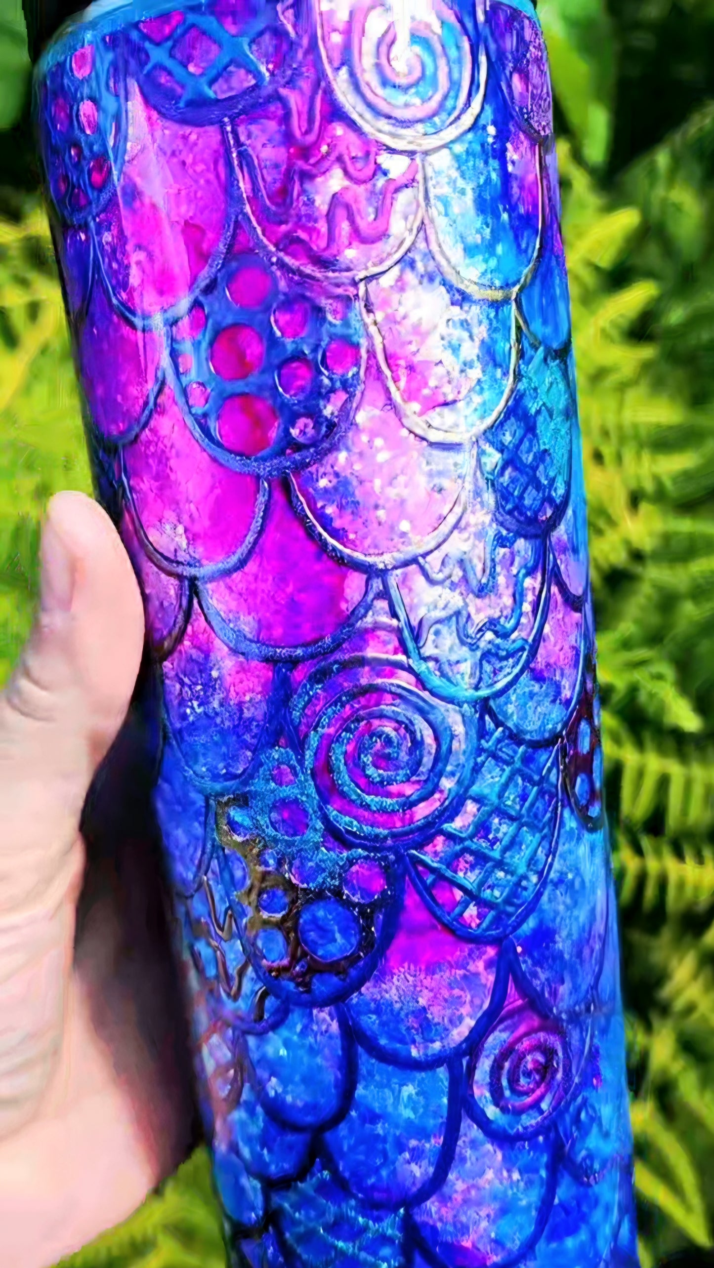 Twisted Signatures Watercolor Mermaid Scales