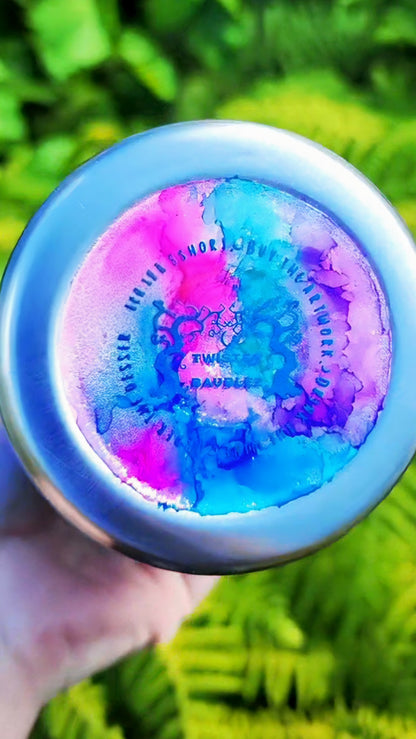 Twisted Signatures Watercolor Mermaid Scales