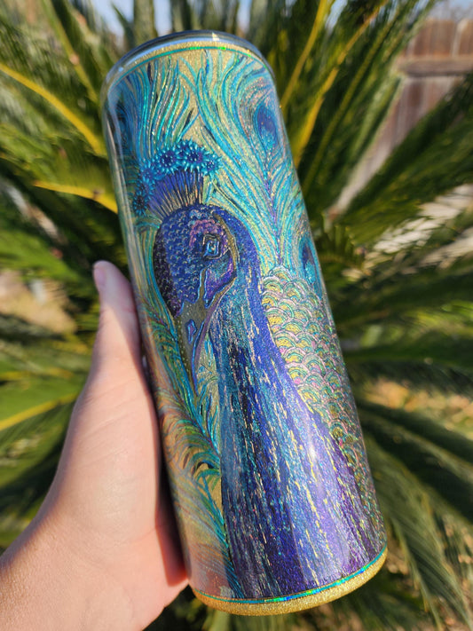 Twisted Sketches Peacock