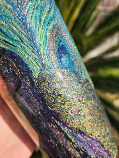 Twisted Sketches Peacock