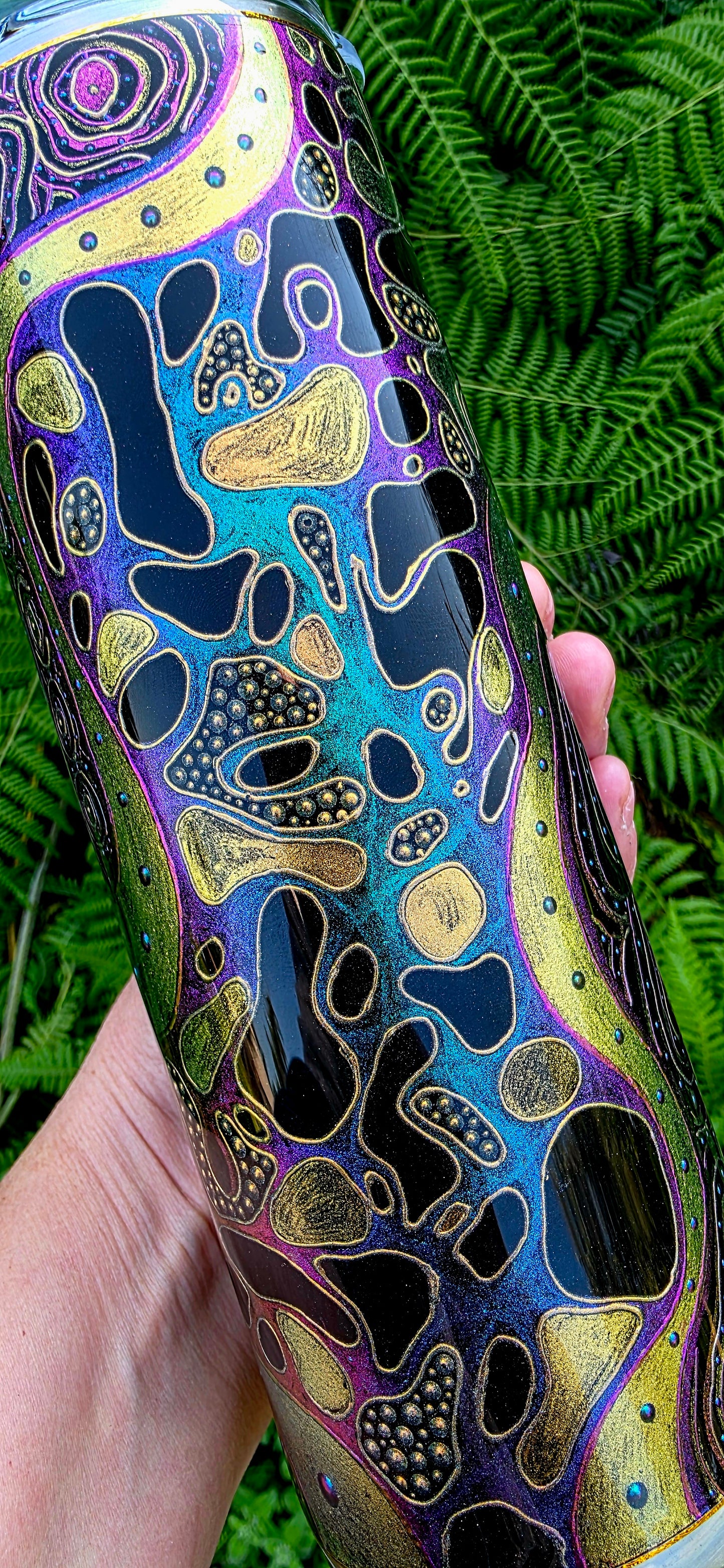 Twisted Sketches Shifty Doodle 22oz Handle - Quick-Ship Tumbler (RTS)
