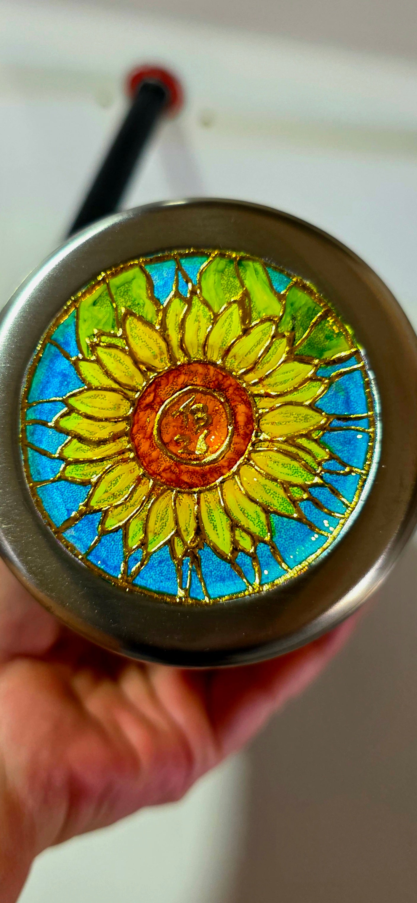 Twisted Stained Glass Hummingbirds