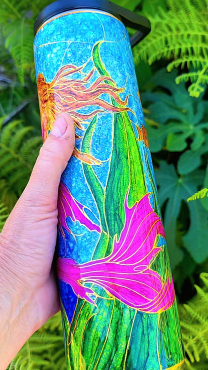 Twisted Stained Glass Mermaids