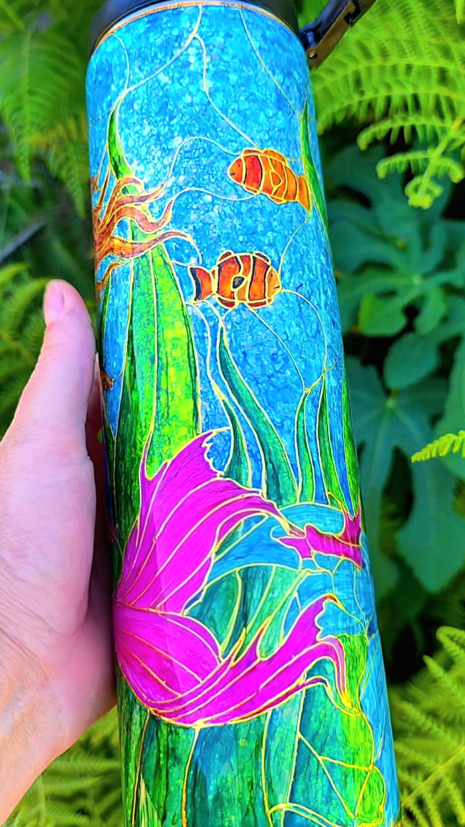 Twisted Stained Glass Mermaids